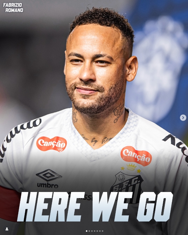 开云下载-HWG！罗马诺：33岁内马尔将与桑托斯续约1年 留队至2026年12月